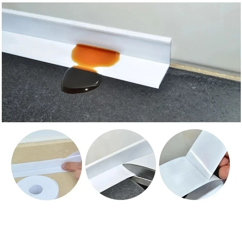 PVC Waterproof Caulk Sealing Tape And Moisture Barrier Interface 1