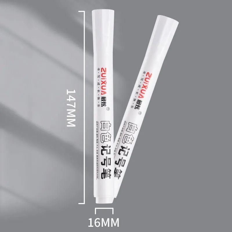 Waterproof Oily White Marker Pen And HighVisibility Graffiti Interface 2