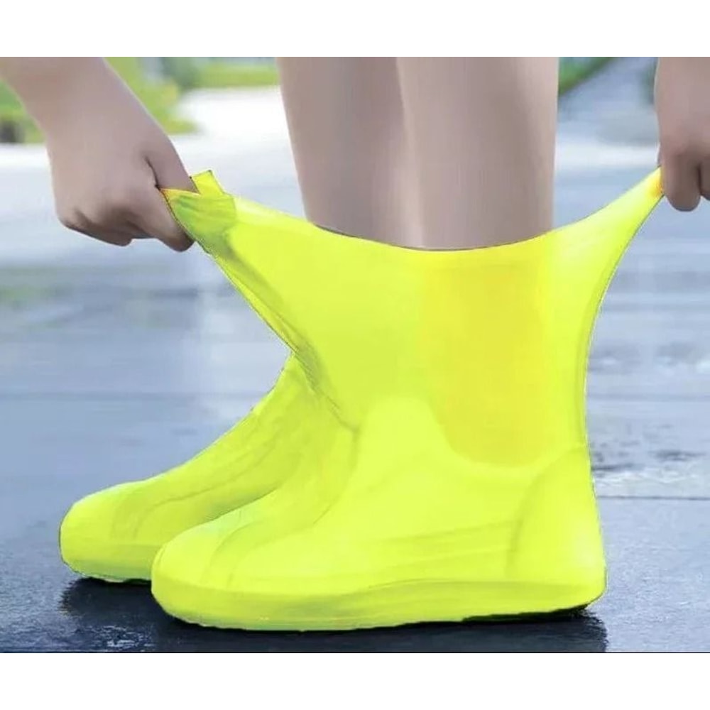 Silicone HighStretch Waterproof Shoe Covers And RainShield Interface 2