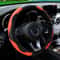 HighStretch Carbon Fiber PU Leather Steering Wheel Cover 13