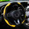 HighStretch Carbon Fiber PU Leather Steering Wheel Cover 14