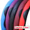 HighStretch Carbon Fiber PU Leather Steering Wheel Cover 4