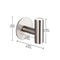 Stainless Steel HeavyDuty Adhesive Utility Hook And Spatial Hardware Interface 1
