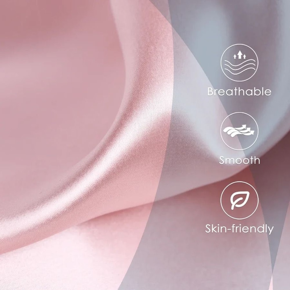 JuwenSilk Mulberry Satin Pillowcase And Nocturnal Recovery Interface 2