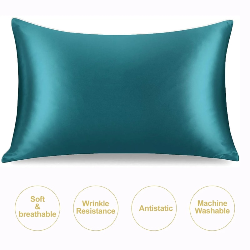 JuwenSilk Mulberry Satin Pillowcase And Nocturnal Recovery Interface 15