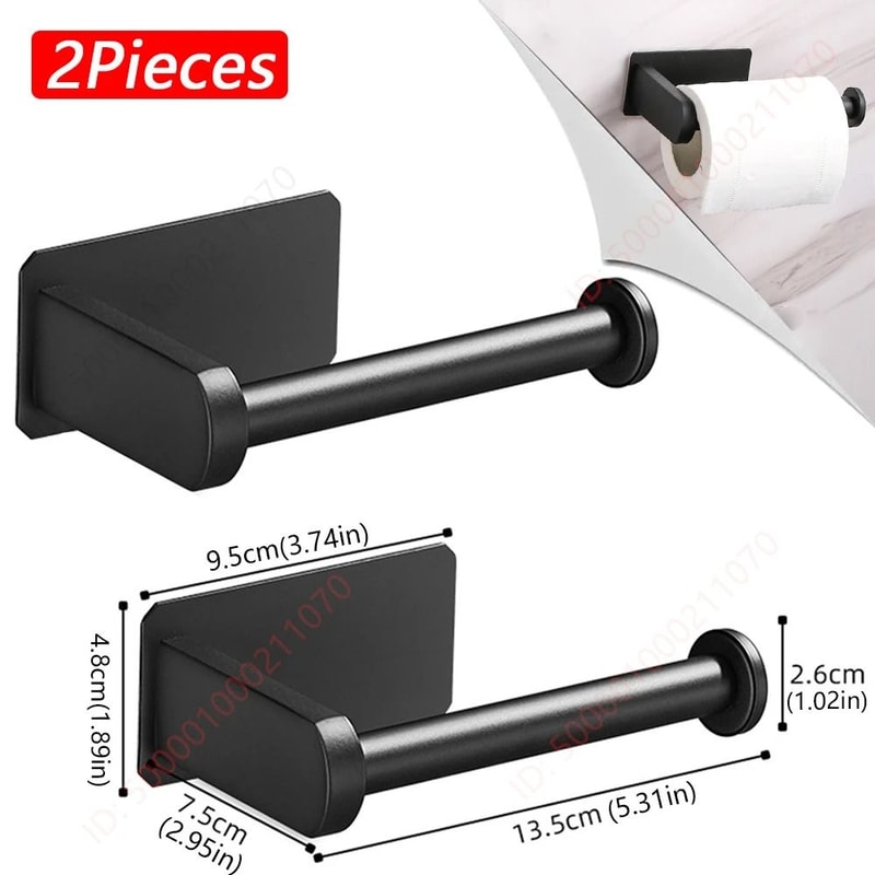 Adhesive Bathroom Paper Towel Dispenser And Sanitary Storage Interface 15