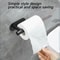 Adhesive Bathroom Paper Towel Dispenser And Sanitary Storage Interface 4
