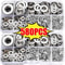 Stainless Steel Flat Washer Assortment And Structural Fastener Interface 0