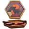 Wooden Geometric Shape Jigsaw And Cognitive Brain Teaser Interface 2