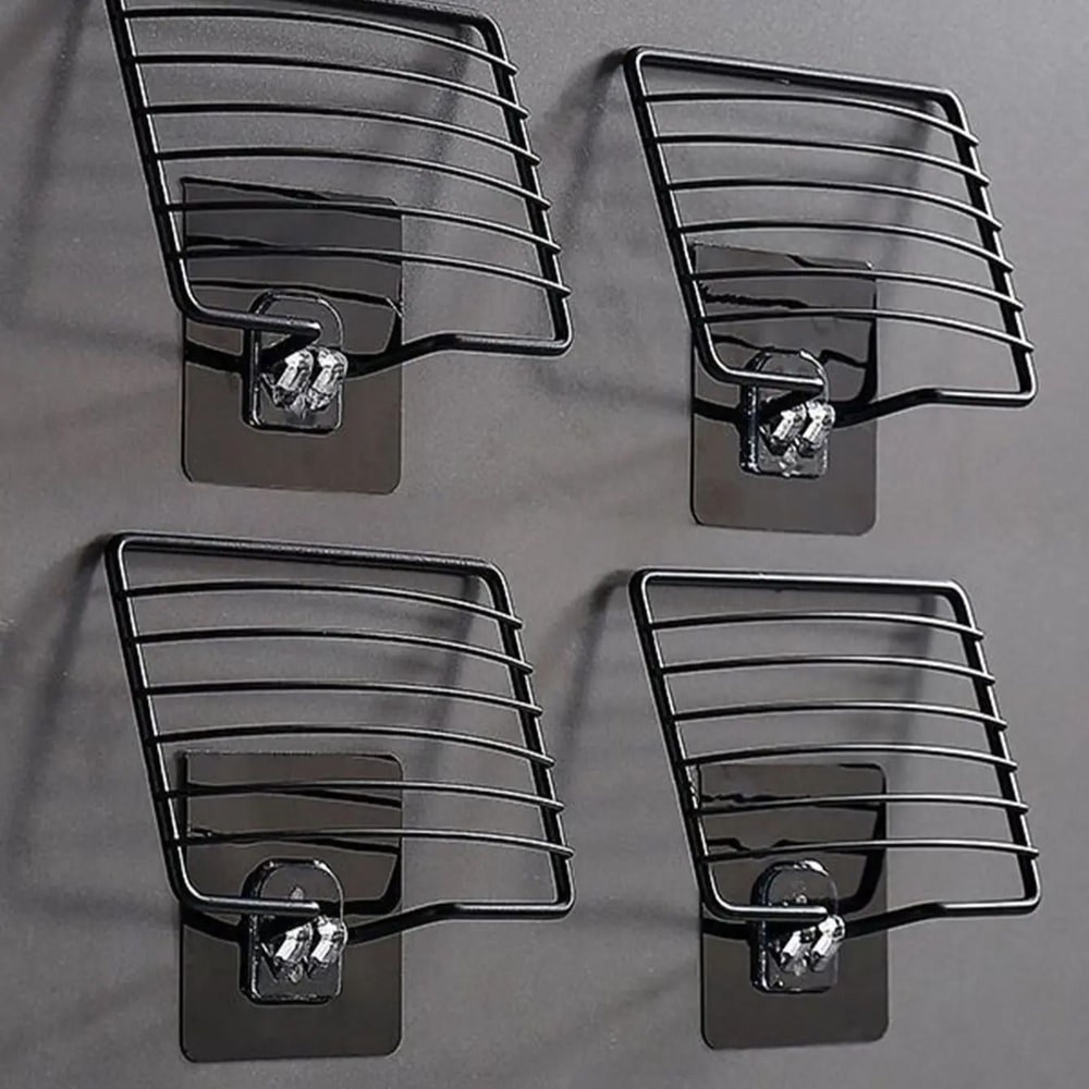 Stainless Steel WallMounted Soap Drainage Rack And Sanitary Interface 3