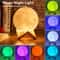 Geometric Moon Lamp Support Base And Ambient Display Interface 1