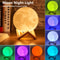 Geometric Moon Lamp Support Base And Ambient Display Interface 1