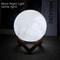 Geometric Moon Lamp Support Base And Ambient Display Interface 7