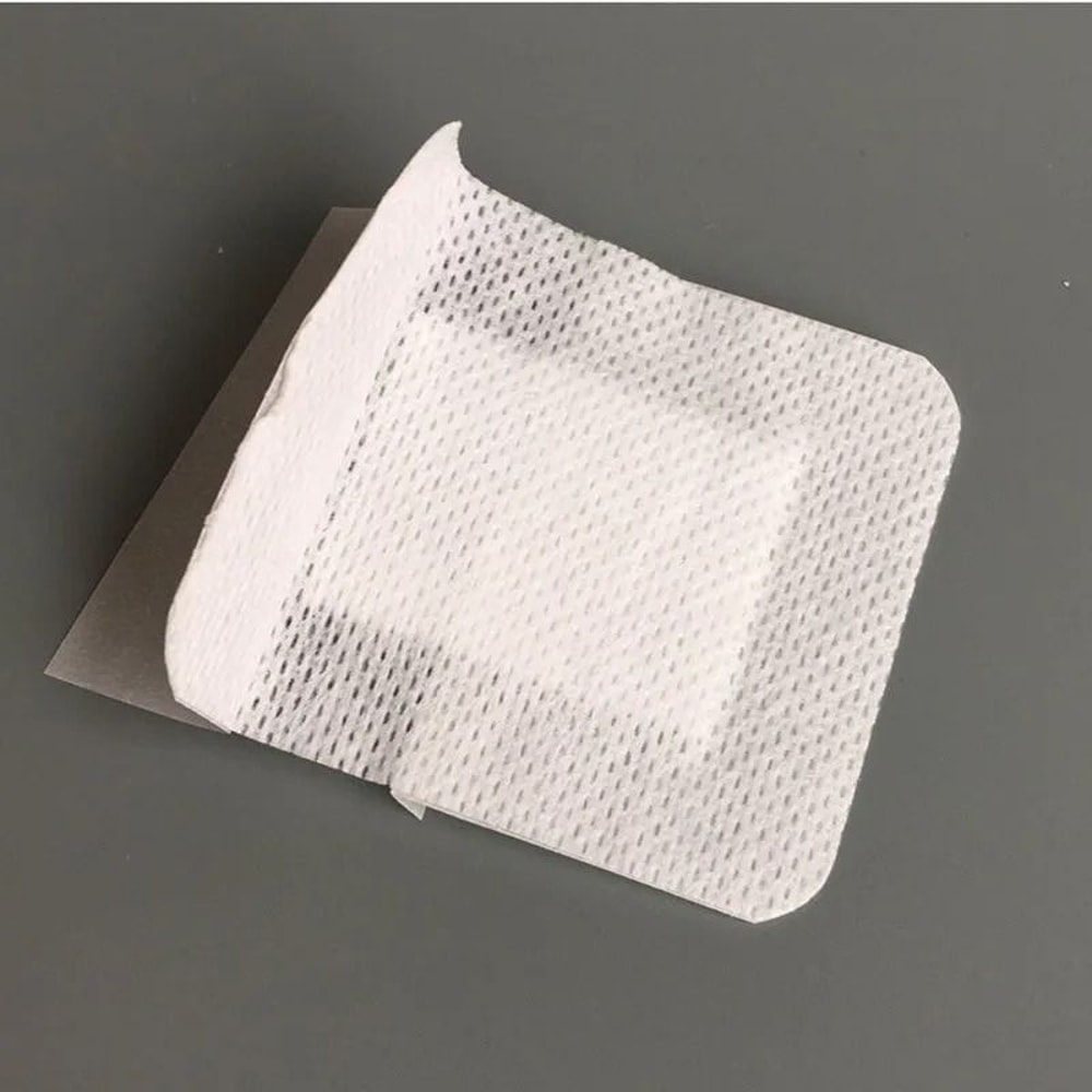 Hypoallergenic NonWoven Medical Adhesive Wound Dressing Interface 3