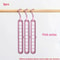 9Hole SpaceSaving MultiFunctional Wardrobe Interface 6