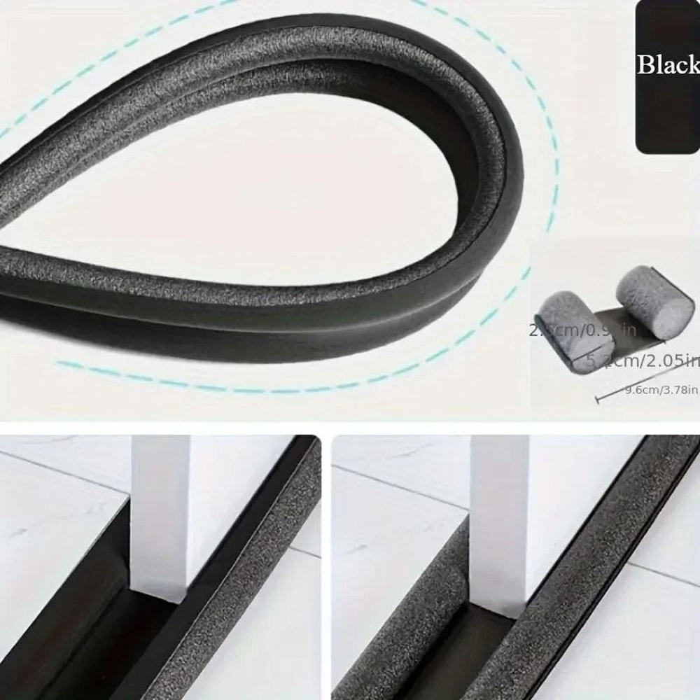 Foam Core UnderDoor Sealing Strip And Environmental Barrier Interface 13