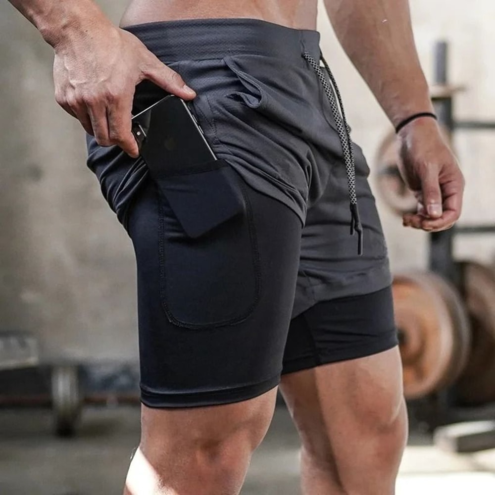 2in1 HighPerformance Compression Shorts And Kinetic Athletic Interface 0