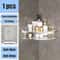 Space Aluminum NoDrill Wall Shelf And Sanitary Utility Interface 11