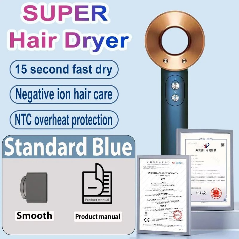 HighSpeed Negative Ion Precision Thermal And Follicular Care Interface 10