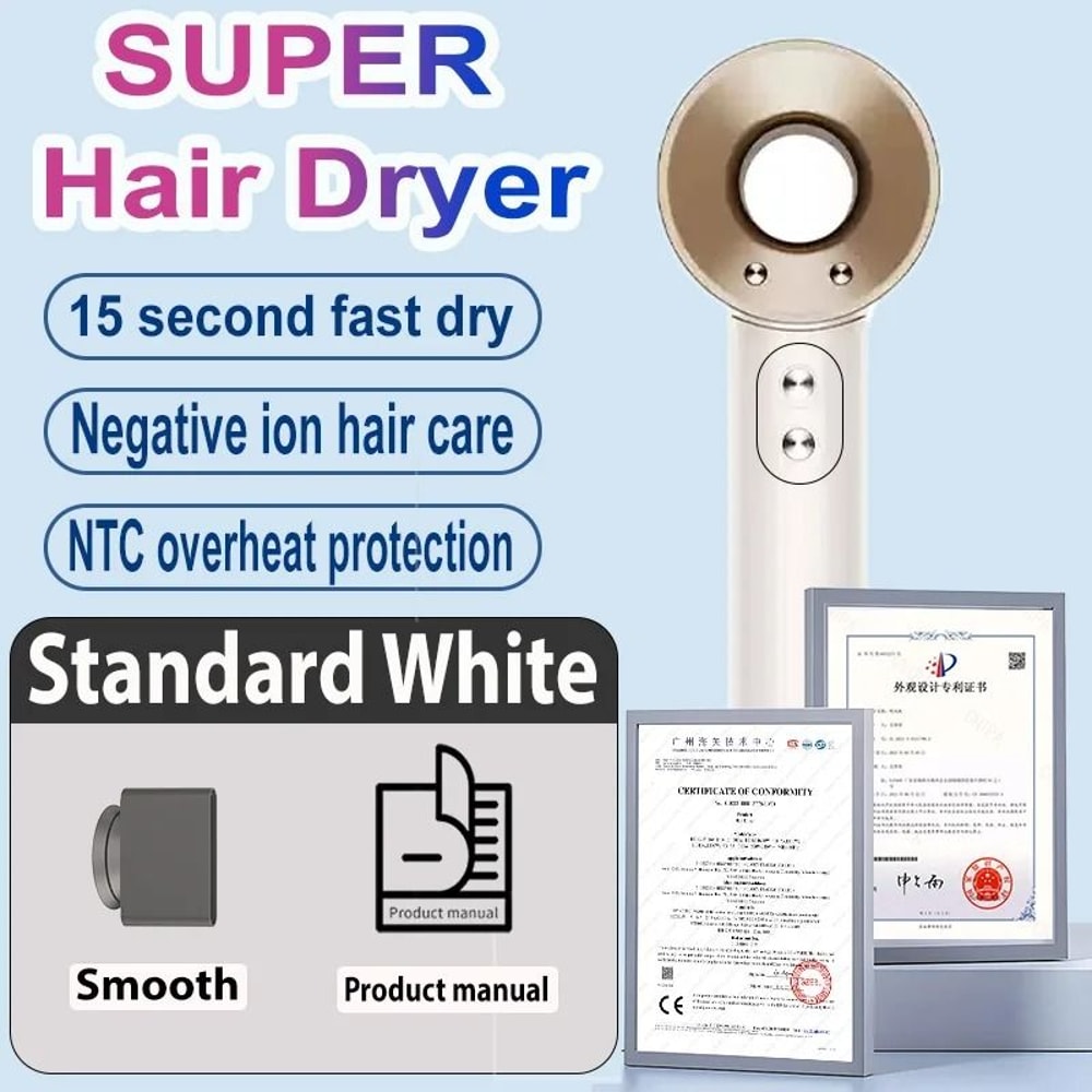 HighSpeed Negative Ion Precision Thermal And Follicular Care Interface 12