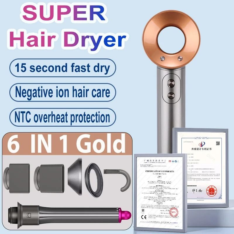 HighSpeed Negative Ion Precision Thermal And Follicular Care Interface 16