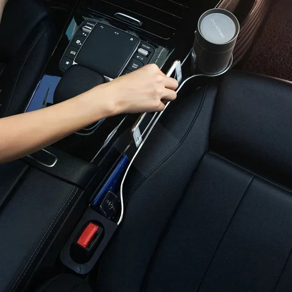 Universal Car Seat Gap Filler And Utility Organizer 2Pack 5