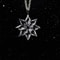 Transparent Crystal Snowflakes Car Pendant Decoration Ornaments Sun Catcher Snowflake Hanging Trim 4