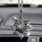 Transparent Crystal Snowflakes Car Pendant Decoration Ornaments Sun Catcher Snowflake Hanging Trim 6