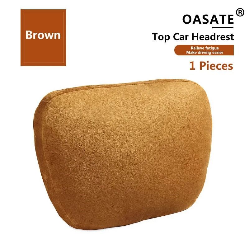 OASATE MaybachStyle SClass Suede Car Neck Support Pillow 10