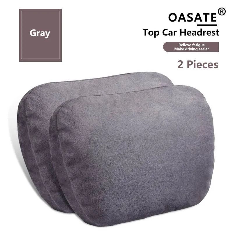 OASATE MaybachStyle SClass Suede Car Neck Support Pillow 12