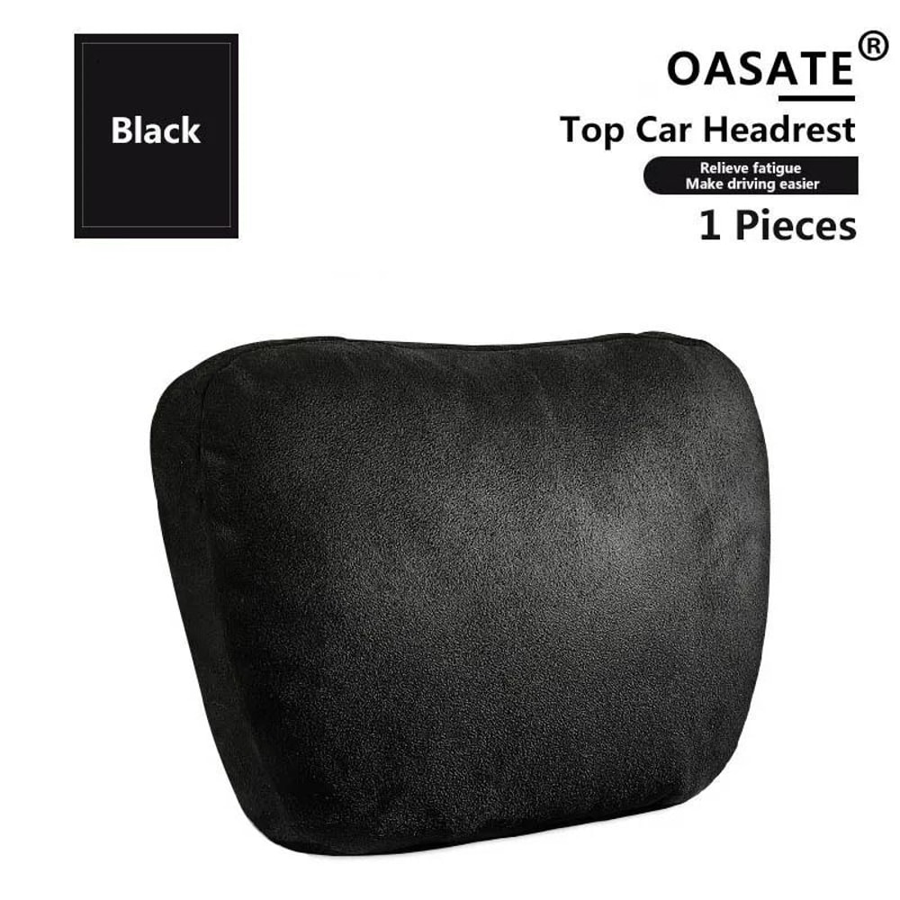 OASATE MaybachStyle SClass Suede Car Neck Support Pillow 8