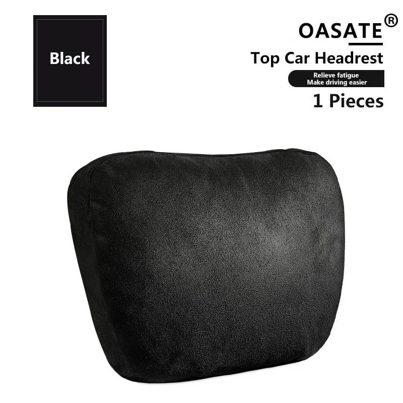 OASATE MaybachStyle SClass Suede Car Neck Support Pillow 8