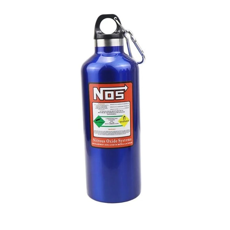 NOS Nitrogen Cylinder Style 500ML Stainless Thermal Bottle 6