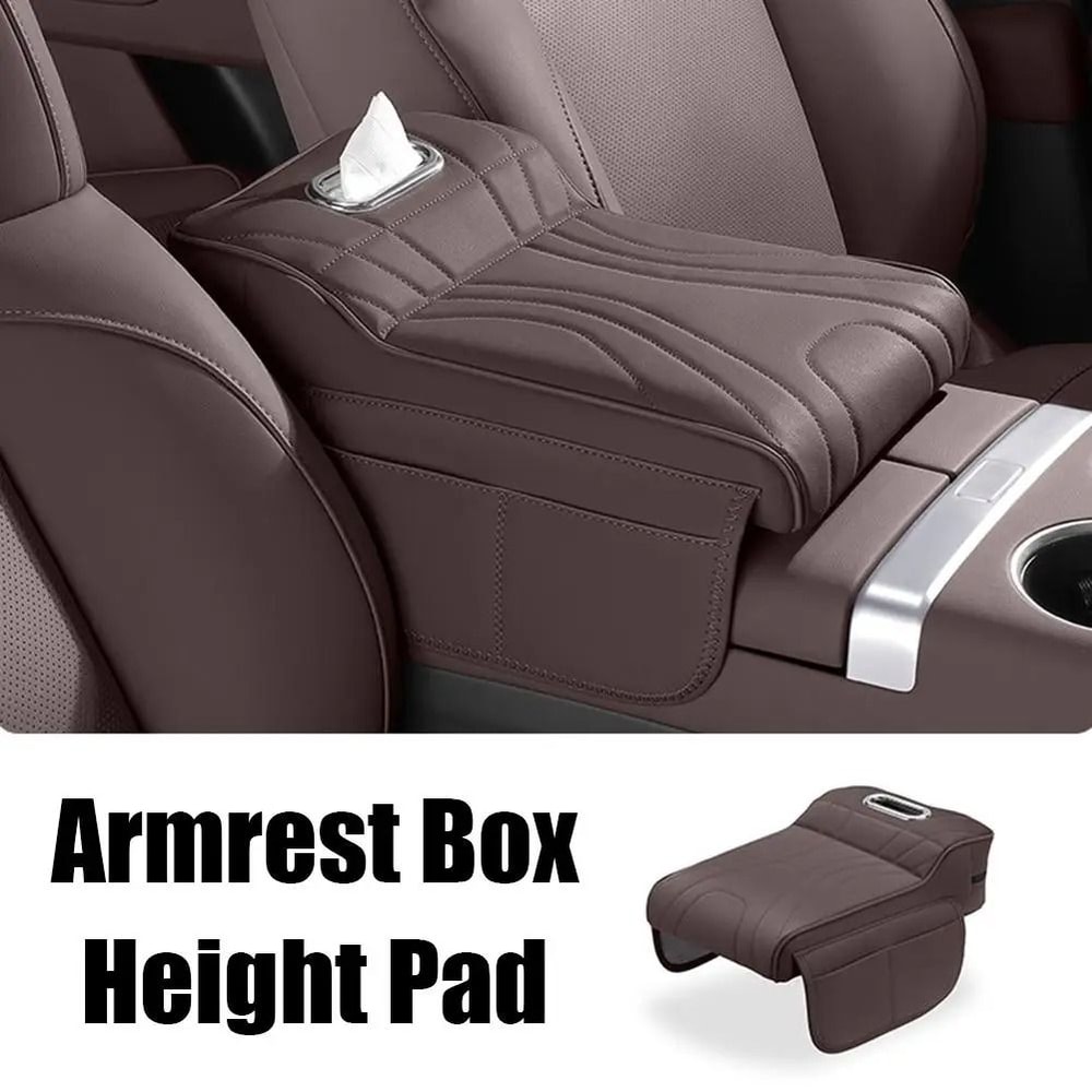 Universal Memory Foam Center Console Armrest Booster Interface 8