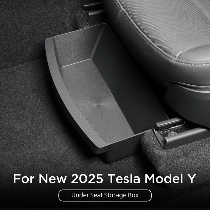 Tesla Model Y Juniper 20252026 UnderSeat Storage Interface 1