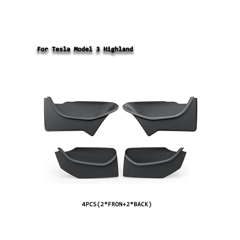 Tesla Model Y3 White Interior Door Pocket Stabilization Interface 9