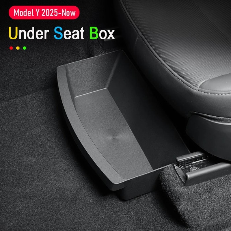 Tesla Model Y Juniper 20252026 HighCapacity UnderSeat Storage Interface 1