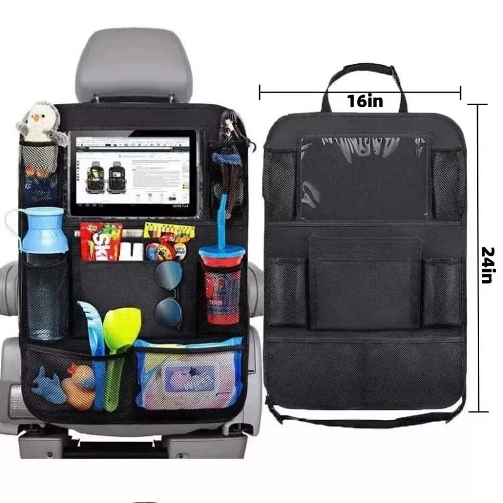 Backseat Logistical Organizer And Media Calibration Interface 7