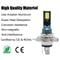 HighPower 80W UltraBright LED Car Headlight And Fog Light Replacement Bulbs 1