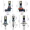 HighPower 80W UltraBright LED Car Headlight And Fog Light Replacement Bulbs 5