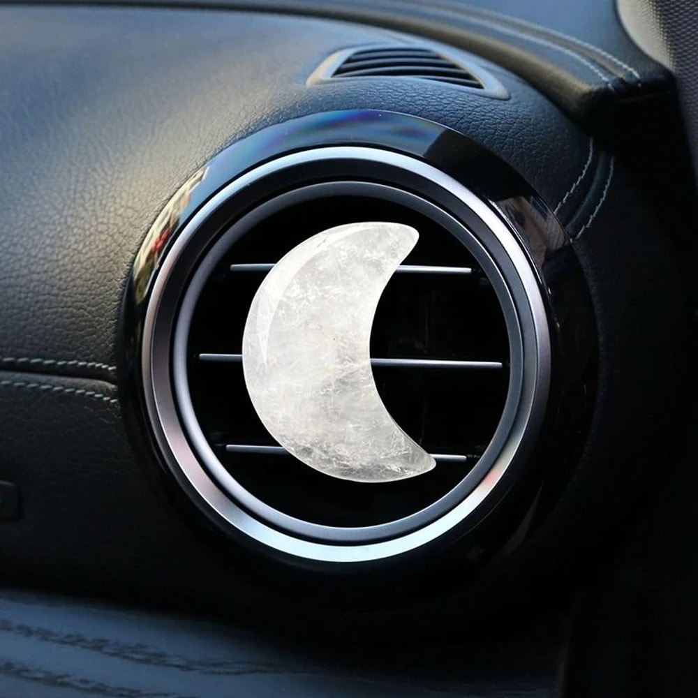 Crystal Moon Car Air Freshener And Air Conditioner Outlet Fragrance Diffuser Clip 9
