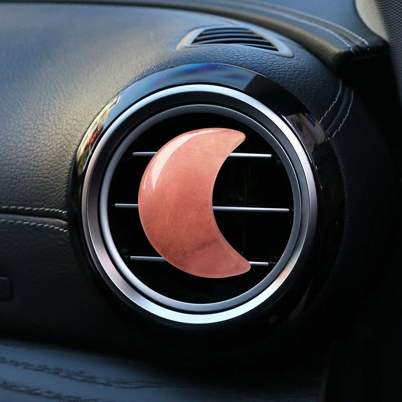 Crystal Moon Car Air Freshener And Air Conditioner Outlet Fragrance Diffuser Clip 8