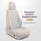 Universal HighQuality Breathable Linen Full Car Seat Cover Set 7