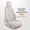 Universal HighQuality Breathable Linen Full Car Seat Cover Set 7