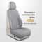 Universal HighQuality Breathable Linen Full Car Seat Cover Set 8