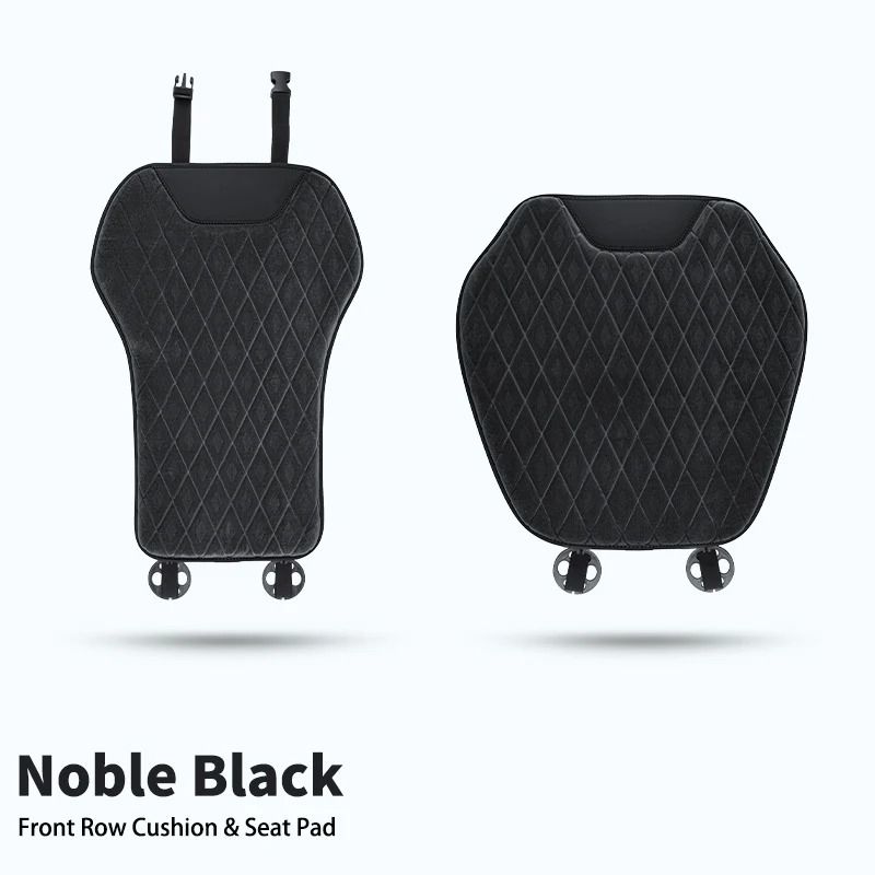 Universal Soft Flannel Car Seat Mat And Backrest Protector Set 11