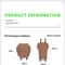 Universal Soft Flannel Car Seat Mat And Backrest Protector Set 6