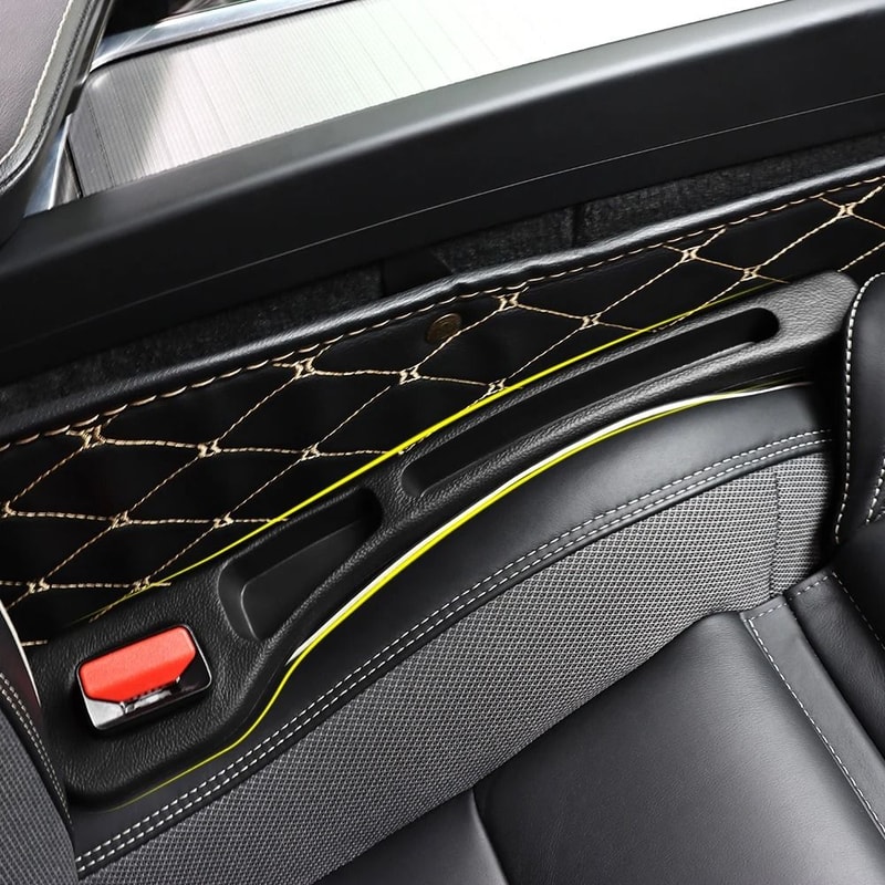 Honda CRV Seat Crevice Filler And Integrated Storage Box Set 1