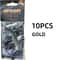 Premium Gold Edition TeaScented Hanging Car Air Freshener Set 6