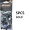 Premium Gold Edition TeaScented Hanging Car Air Freshener Set 7